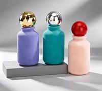 Flacon de parfum en verre floqué haut de gamme 50 ml avec logo et emballage personnalisés