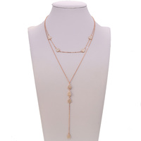 Collier élégant pour femme, plaqué argent, double couche, avec chaîne à maillons en forme de cœur pavé de zircone cubique, cadeau de la Saint-Valentin 2026