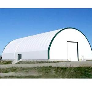 Ekipman depolama kanopi tentfor ile hızlı inşa 20ft Dome konteyner barınak