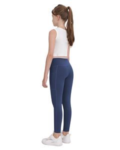 Pantaloni Sportivi per Bambine, <span class=keywords><strong>Leggings</strong></span> da Palestra e Fitness per Attività all'Aperto, <span class=keywords><strong>Leggings</strong></span> da Danza Traspiranti Personalizzabili, Abbigliamento Sportivo - Product Image 5