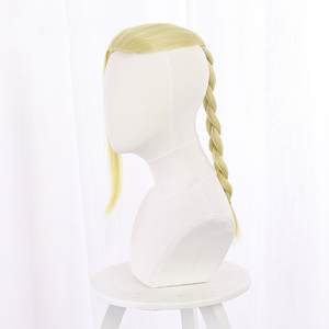 Perruque de cosplay Ainizi 45 cm, tressée, blonde clair, personnage de Draken <span class=keywords><strong>Ryuguji</strong></span> <span class=keywords><strong>Ken</strong></span>, de Tokyo Revengers - Product Image 3