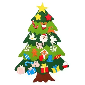 Presentes infantis de Natal DIY Árvore de Natal 3D Cartoon Natal Dia Atmosfera Decoração Atacado