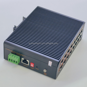 Dual DC Redundant Power Supply 8 Gigabit PoE Ports 6KV L2 Managed Network <b>Switch</b> with 8PoE RJ45 + 8 SFP Uplink Industrial <b>Switch</b> - Product Image 6