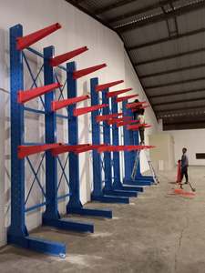 אבקת מצופה חובה כבד cantiel קרן מרוץ פלדה מכונת כביסה עבור מחסן תעשייתי אחסון - Product Image 6