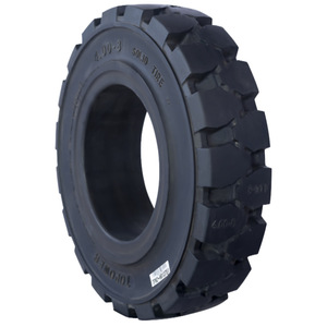 Neumático Sólido Topower 4.00-8 con Diseño Diagonal para Uso en Montacargas y Excavadoras - Product Image 1