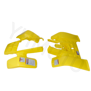 Kit de carénage et de protection de radiateur YHMOTO pour ATV, garde-boue avant et arrière en plastique pour Yamaha YFZ 350 YFZ350 Banshee 1987-2006 - Product Image 5