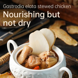 Teh Kesehatan Cina Tian Ma Rhizoma Gastrodiae Grosir Kemasan Botol 100g - Product Image 3