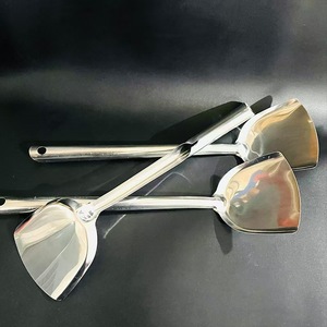 Espátula gruesa, espátula de cocina para el hogar, 33 cm, espátula de cocina con mango largo, espátula de cabeza ancha, cuchara de cocina para restaurante - Product Image 4