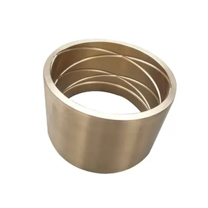 고품질 자윤활 주조 부시 슬리브 베어링 플랜지(ZCuZn25Al6Fe3Mn3 재질) - 금속 가공 장비용 - Product Image 2