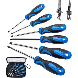 YTH 6 Cái Bộ Dụng Cụ Tuốc Nơ Vít Từ Tính Phillips Tay Cầm Mềm Bộ Tuốc Nơ Vít - Product Image 1