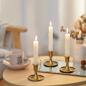 Ensemble de chandeliers abordables, courts, vintage, noirs et argentés, pour achat en gros - Product Image 2
