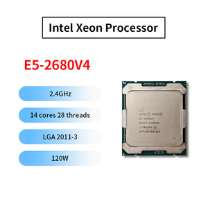 至强E5-2680V4 2.4ghz 14核28线程35MB智能缓存中央处理器LGA2011二手产品 - Product Image 2