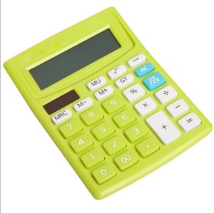 สินค้าขายดี อุปกรณ์สำนักงานหลากสี เครื่องคิดเลขแบบดิจิตอล 10 หลัก - Product Image 3