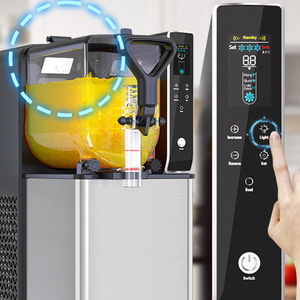 Automatic Commercial Grade Ice Blender and Frozen Beverage Dispenser Multi-Tank Smart <b>Machine</b> for Cold Granitas Smoothies AS-Ice - Product Image 2