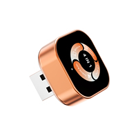 Adaptateur USB intelligent 4-en-1 pour voiture, compatible iPhone et Android, Plug & Play, CarPlay sans fil, électronique grand public