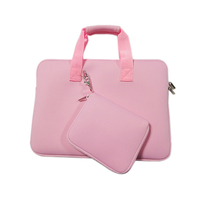 Prix d'usine en gros, logo personnalisé, housse d'ordinateur portable durable, portable, imperméable, 13'', 14'', 15.6'', sac d'ordinateur portable en néoprène pour femmes