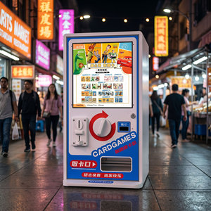 Máquina Expendedora de Tarjetas Comerciales para Juegos, Dispensador de Tarjetas Operado con Monedas con Ranura de Recogida para Máquinas de Tarjetas de Arcade y Centros de Juegos - Product Image 6