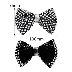 Accessoires de bijouterie DIY en maille élastique avec nœud en strass pour sacs, chaussures, vêtements, garniture Printemps 2026 Guangzhou HF140 - Product Image 4