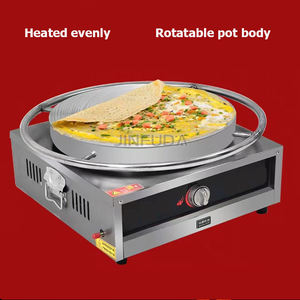 Poêle à crêpes rotative 40cm Machine à crêpes à crêpes <span class=keywords><strong>Prix</strong></span> réduit Machine à collations pour aliments de rue - Product Image 4