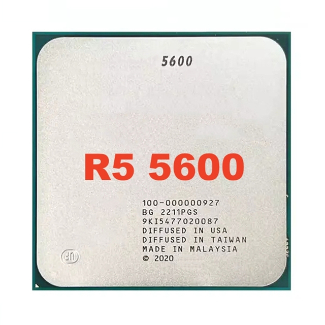Good Price CPU Processor R5 5600 CPU 3.5 Ghz 6core 12thread 7NM 32MB 100-000000927 Socket AM4 Desktop Original R5 5600 Processor