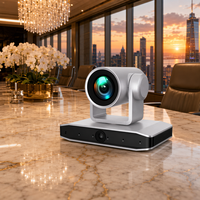 Système de Conférence Audio/Vidéo Professionnel 4K avec Caméra à Zoom Optique 12X, 6 Microphones, Cadrage Automatique/Suivi Vocal pour Entreprises