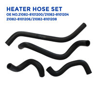 21082-8101200 21082-8101204 EPDM Heizungsschlauch-Set für Lada Samara 2114 2115 1:1 OEM 21082-8101206 21082-8101208 Ersatzset