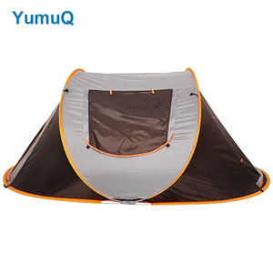 YumuQ 2 personas Venta caliente Compre una mejor caravana grande Tienda de <span class=keywords><strong>toldo</strong></span> emergente barata Apertura automática para acampar - Product Image 6