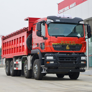 HOWO TX 8X4 AUSA Zware Truck Euro 5 Sinotruck Cam Achteruitrijcamera Diesel Nieuwe Staat Weichai Kipper Lorry Handgeschakeld Links - Product Image 3