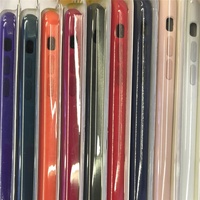 Coque de téléphone en silicone d'origine pour Apple Iphone 17 16 15 14 13 Pro Max Mini 7 8 6s Plus X Xs Max 5 Coque antichoc avec emballage