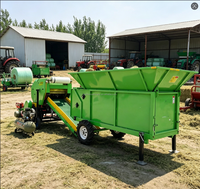 Machine d'emballage de foin et de ensilage de maïs à moteur diesel à prix abordable pour les fermes