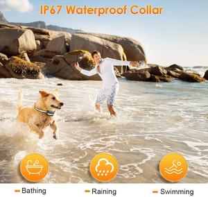 <span class=keywords><strong>Collar</strong></span> de entrenamiento para perros, localizador de ladridos recargable a distancia, descarga estática, 1500ft, con pantalla LCD - Product Image 3