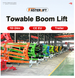 Suministro directo de fábrica, elevadores de pluma articulados eléctricos de 12-28m, elevador de pluma remolcable eléctrico articulado - Product Image 5