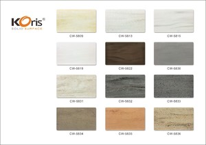 แผ่นอะคริลิกสีใหม่คล้ายหินอ่อนสีคาลาคัตต้าสำหรับทำท็อปโต๊ะ - Product Image 2