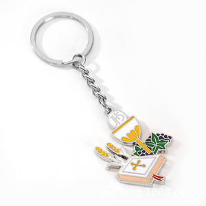 Llavero <span class=keywords><strong>de</strong></span> Aleación <span class=keywords><strong>de</strong></span> Zinc con Diseño <span class=keywords><strong>de</strong></span> Dibujos Animados Vintage Personalizado, Recuerdo Turístico <span class=keywords><strong>de</strong></span> Milán, con Recubrimiento Personalizado, Ligero e Impermeable - Product Image 3