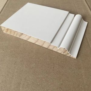 ไม้สนเรเดียต้าสีขาวรองพื้นสำเร็จรูปสำหรับทำบัวเชิงผนัง - Product Image 2
