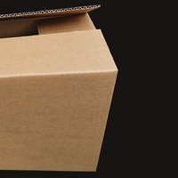 Grande boîte d'expédition écologique en usine boîte en carton d'expédition ondulé de taille personnalisée fabrique une grande boîte postale en carton ondulé personnalisée