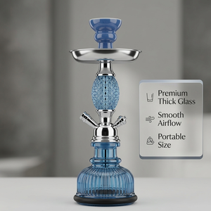 Juego de Cachimba Árabe en Oferta, Disponible en Varios Colores, Cachimba Pequeña con un Solo Tubo - Product Image 1