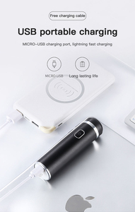 Mini Afeitadora eléctrica portátil para hombres y mujeres, herramienta de depilación recargable por USB, sin dolor - Product Image 6