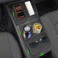 Accessoires de décoration intérieure de voiture, tapis en silicone pour console centrale, porte-gobelet pour BYD Seal 05 2026