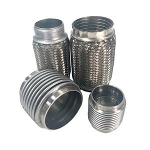 Otomotiv egzoz sistemi için dış örgü ile ağır paslanmaz esnek çelik boru basma bitirmek esnek boru - Product Image 3