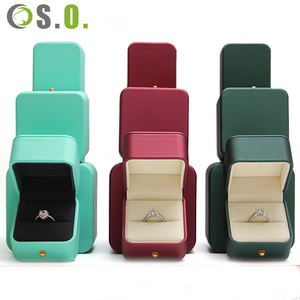 White Wholesale Luxury Jewelry <b>Box</b> Custom PU Leather Jewelry Packaging Bangle <b>Earring</b> Bracelet Necklace Ring <b>Box</b> Jewelry <b>Box</b> - Product Image 3