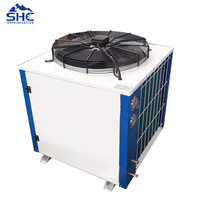 Compresseur à spirale refroidi par air à économie d'énergie 3/5 CV, unité de condensation, réfrigérant écologique, réfrigération de chambre froide, refroidissement 20 kW