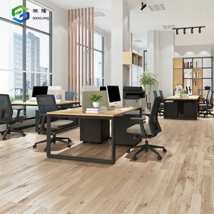 Distributori di Mobili per Ufficio, Scrivania Moderna per 6 Persone, Tavolo da Ufficio Estensibile in Ferro per Spazi di Lavoro <span class=keywords><strong>Open</strong></span> Space - Product Image 6