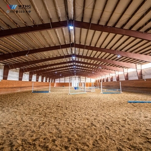 Arena Equestre Coperta in Acciaio Senza Colonne, Struttura in Acciaio per Addestramento Equestre, Design con Ampio Spazio - Product Image 2