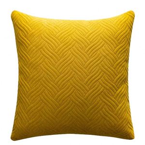 Housse de coussin de canapé de bureau en velours uni simple, vente en gros, fournitures promotionnelles pour fêtes, sans garniture - Product Image 1