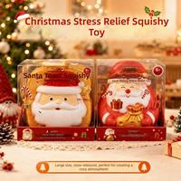Prix de gros direct usine – Jouets en caoutchouc à presser de grande taille pour la série de Noël – Anti-stress à récupération lente