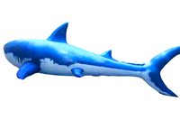 Décoration Animale Marine PDYEAR, Requin Baleine Gonflable Géant, Durable, Résistant au Soleil, Imperméable, Pleine Couleur pour les Événements Publicitaires