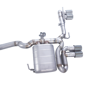 Silenciador Catback REV para <span class=keywords><strong>BMW</strong></span> <span class=keywords><strong>325i</strong></span> 330i E90 <span class=keywords><strong>E92</strong></span> E93 2.5/3.0L, Sistema de Escape con Válvula Eléctrica, Fabricado en SUS304 - Product Image 5
