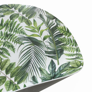 Manteles Individuales Redondos Verdes de PVC, Manteles Individuales Redondos de Lujo para Mesa de Comedor - Product Image 3