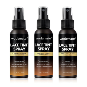 Spray Teintant Pour Perruques en Dentelle OEM/ODM 3 Couleurs Marque Privée, Facile à Utiliser et Non Collant - Product Image 3